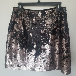 1. State sequin mini skirt